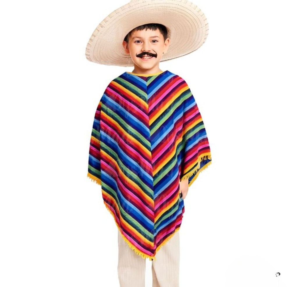 Poncho Messicano Classico per bambini