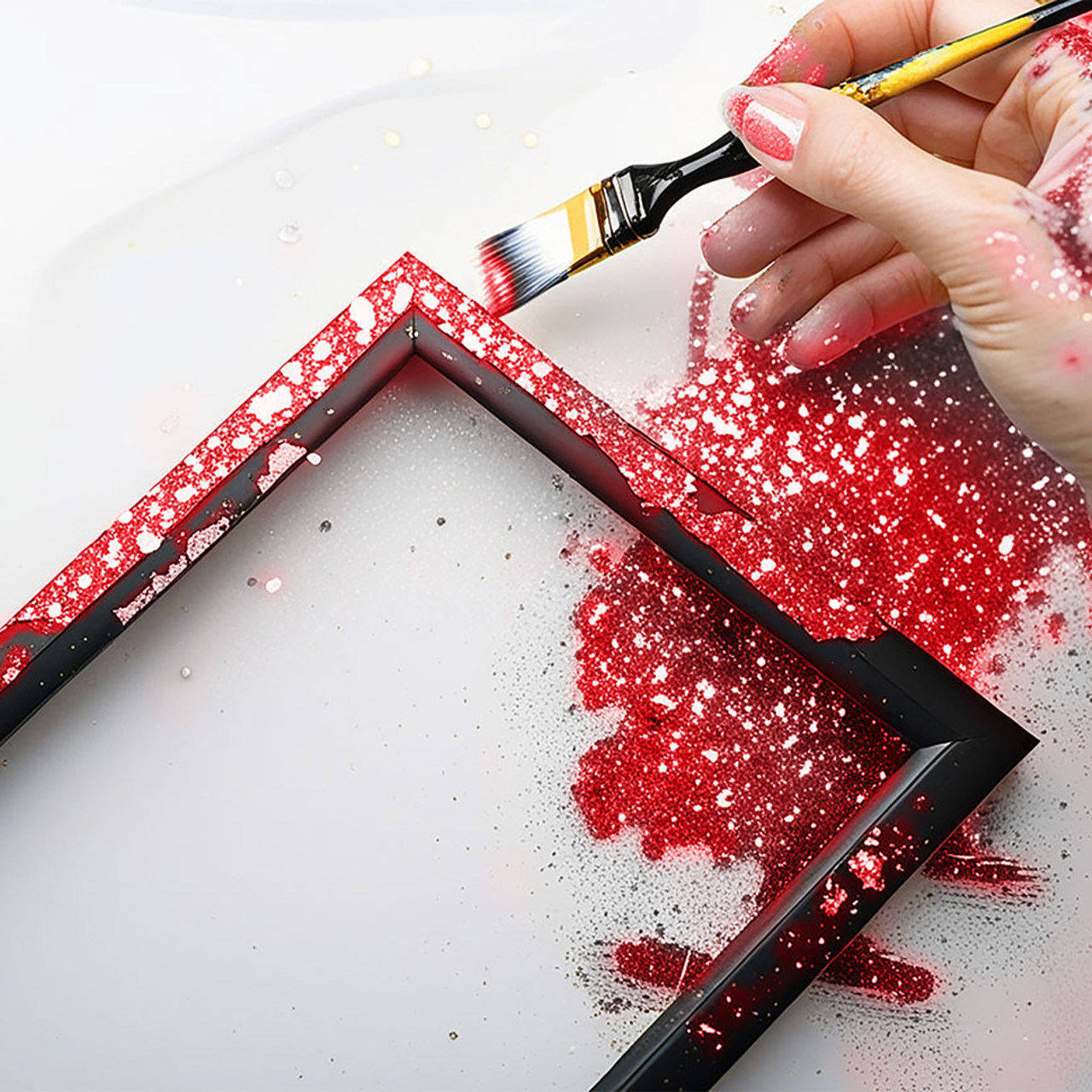 Glitter biodegradabile Rosso