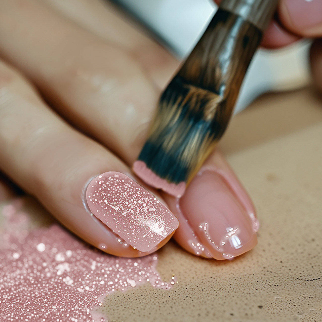 Glitter Biodegradabile Rosa 