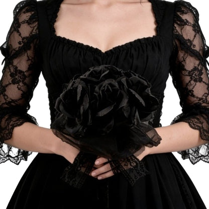Mazzo di Rose Nere Deluxe