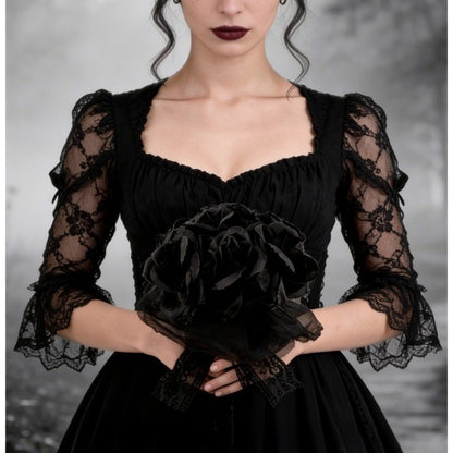 Mazzo di Rose Nere Deluxe