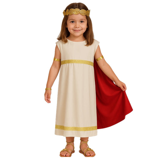 Costume da Romana Mantello per bambina