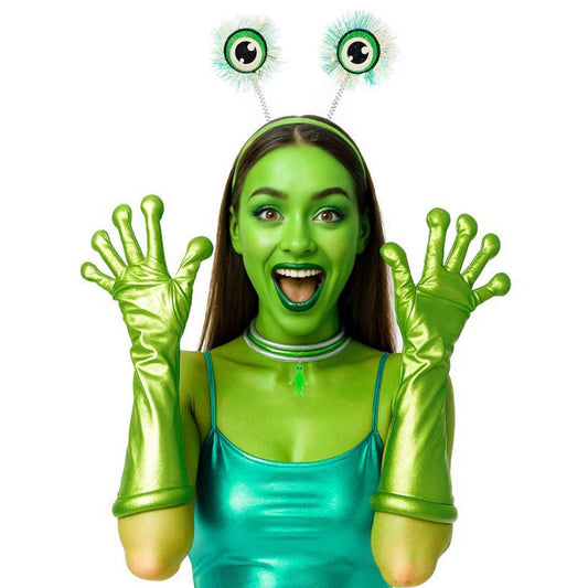 Set da Alien Saltón Verde