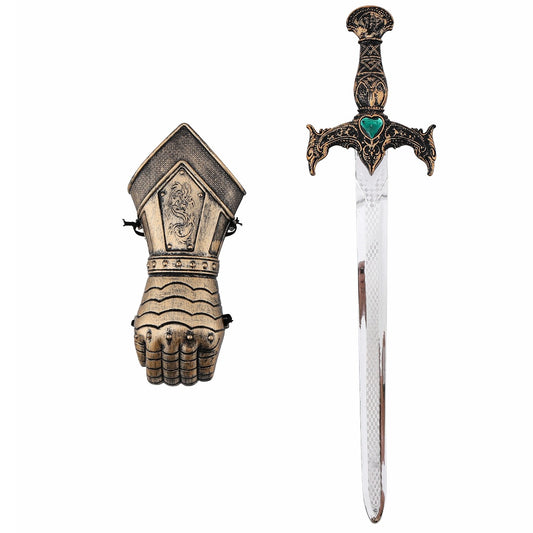Set da Cavaliere Medievale con Guanto