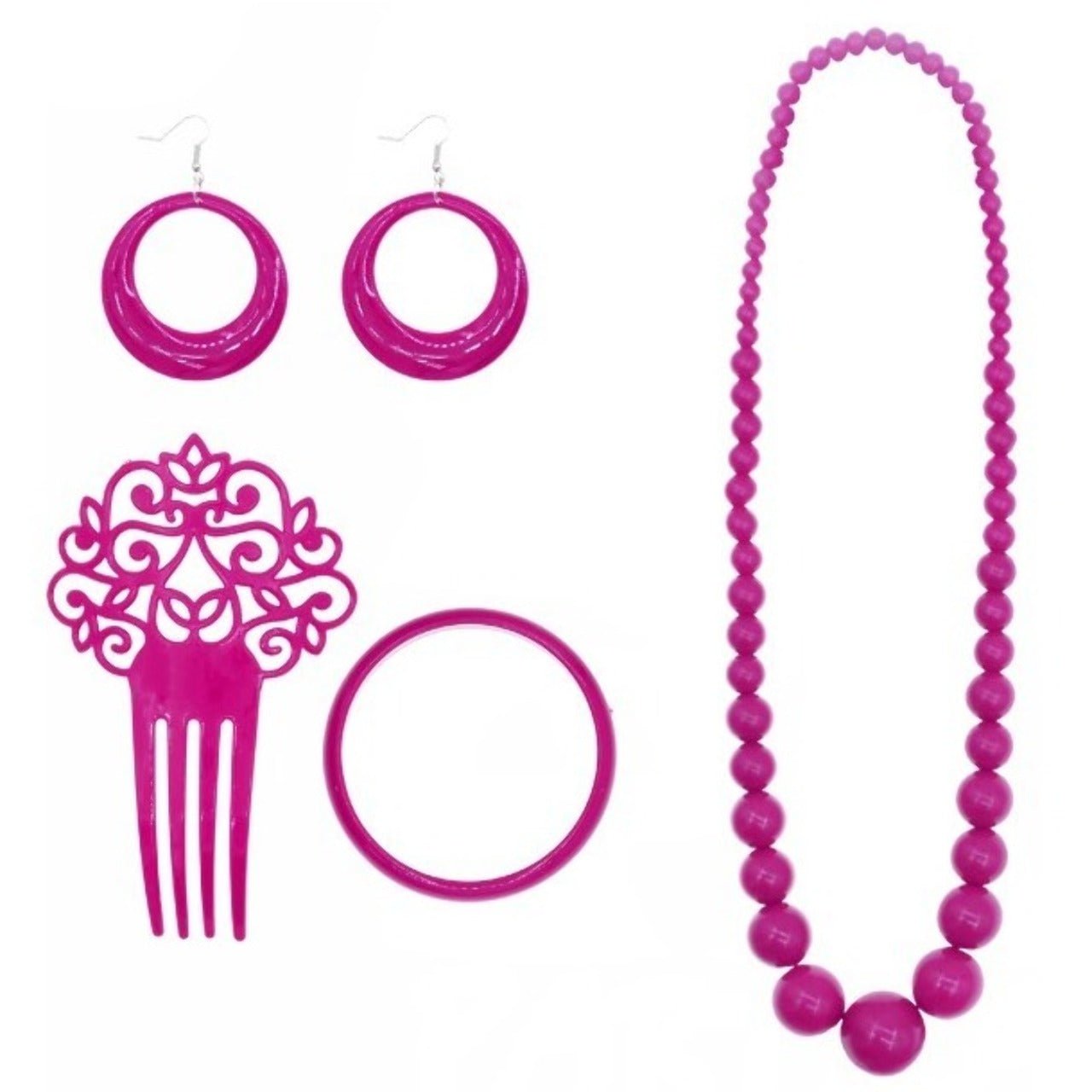 Set Flamenco Fucsia