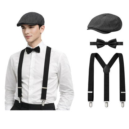 Set da Gangster Inglese Nero Peaky