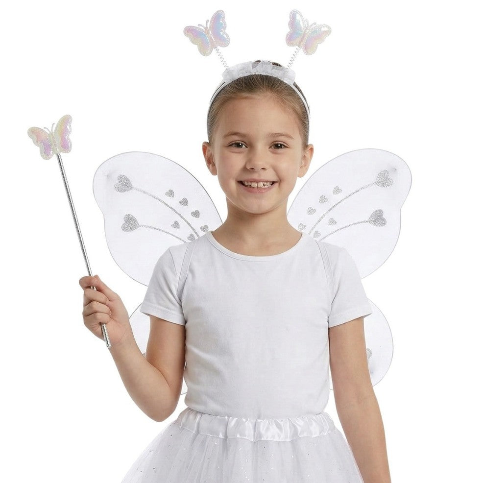 Set da Fata Farfalla Bianca