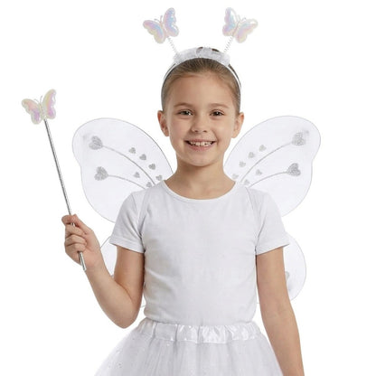 Set da Fata Farfalla Bianca