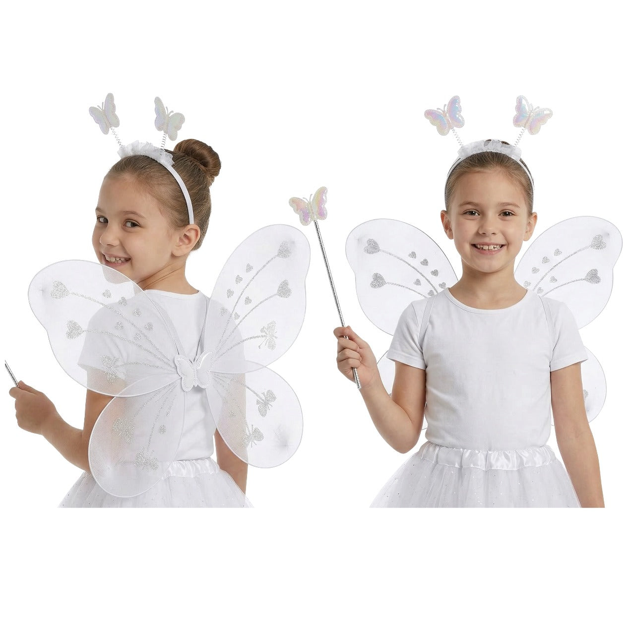 Set da Fata Farfalla Bianca