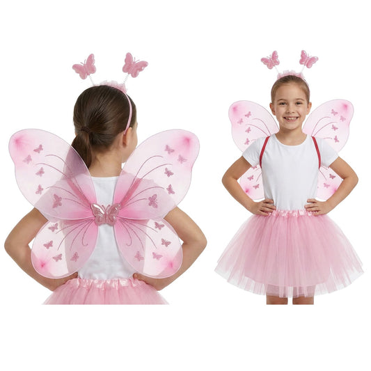 Set da Fata Farfalla Rosa