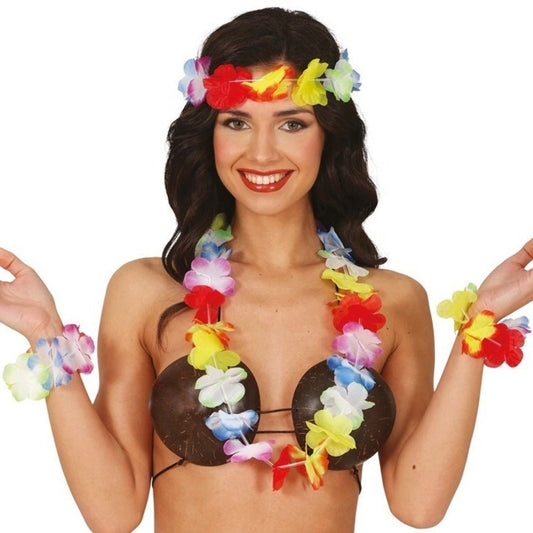 Set hawaiano fiori