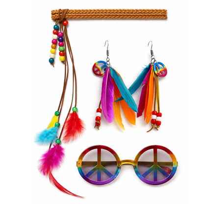 Set Hippie Multicolore