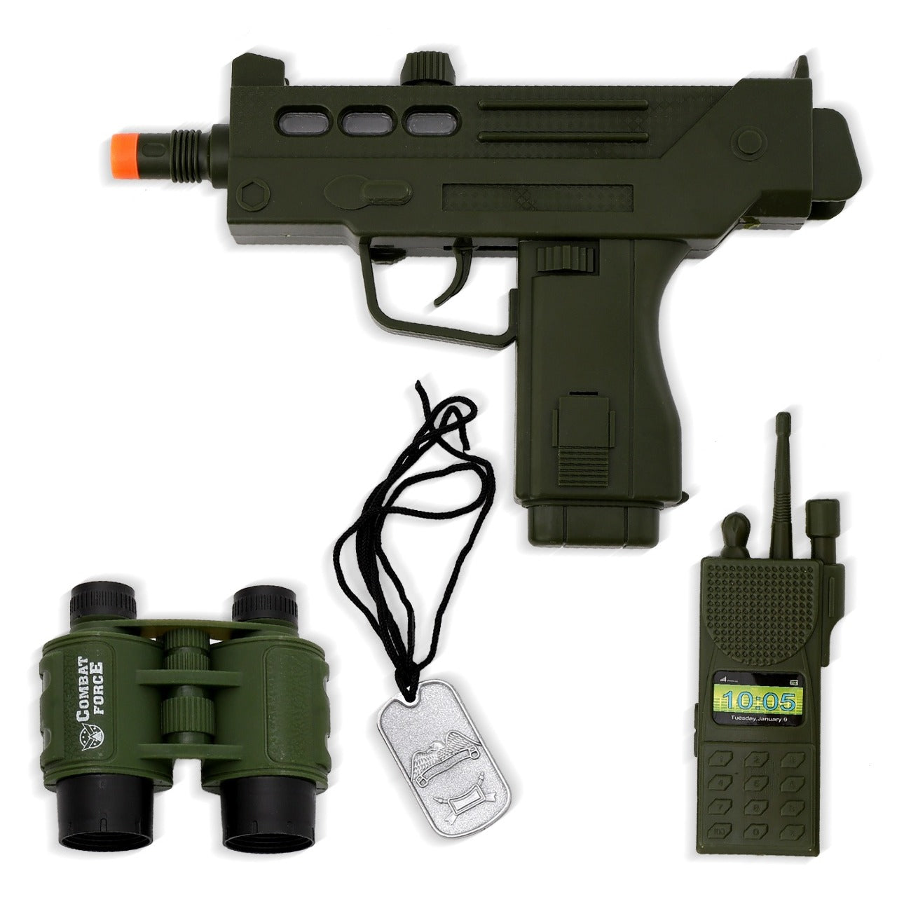 Set da Soldato Mimetico Verde 