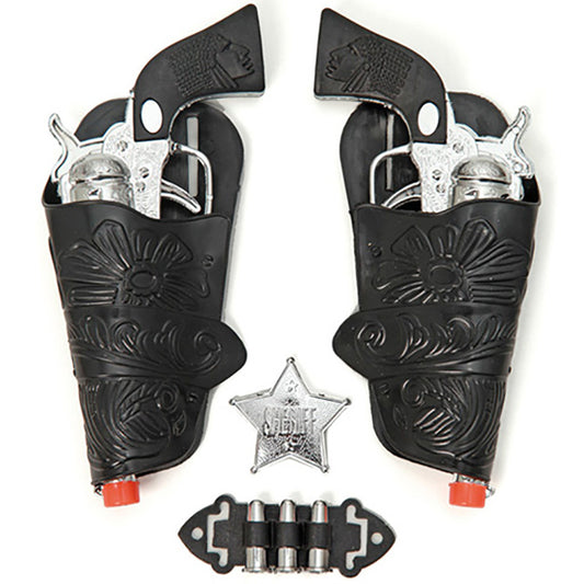 Set da Cowboy argentato