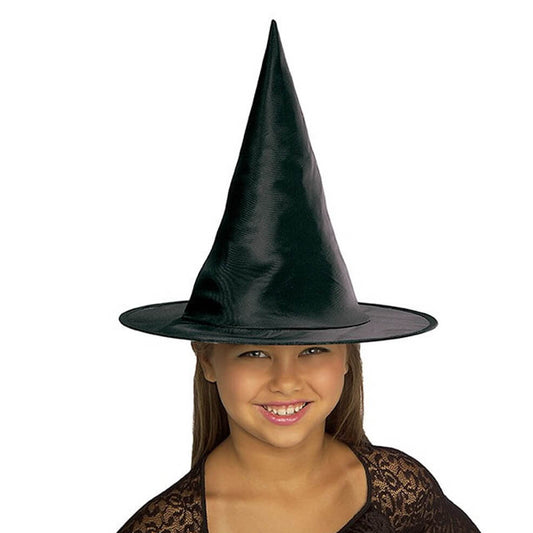 Cappello da strega nero e arancione da bambini