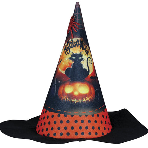 Cappello Da Strega Per Bambini In Pizzo Nero – Accessorio Magico Per Carnevale O Feste - Foto 5