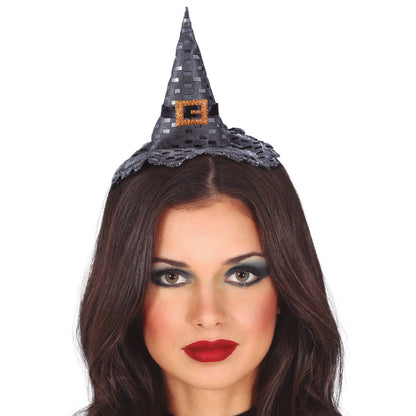 Cappello Chic da Strega Argentato
