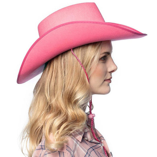 Cappello da cowgirl fucsia