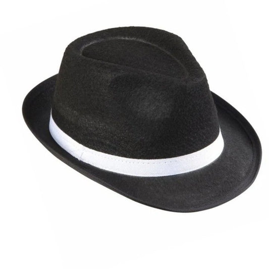 Cappello da Gangster nero per bambini