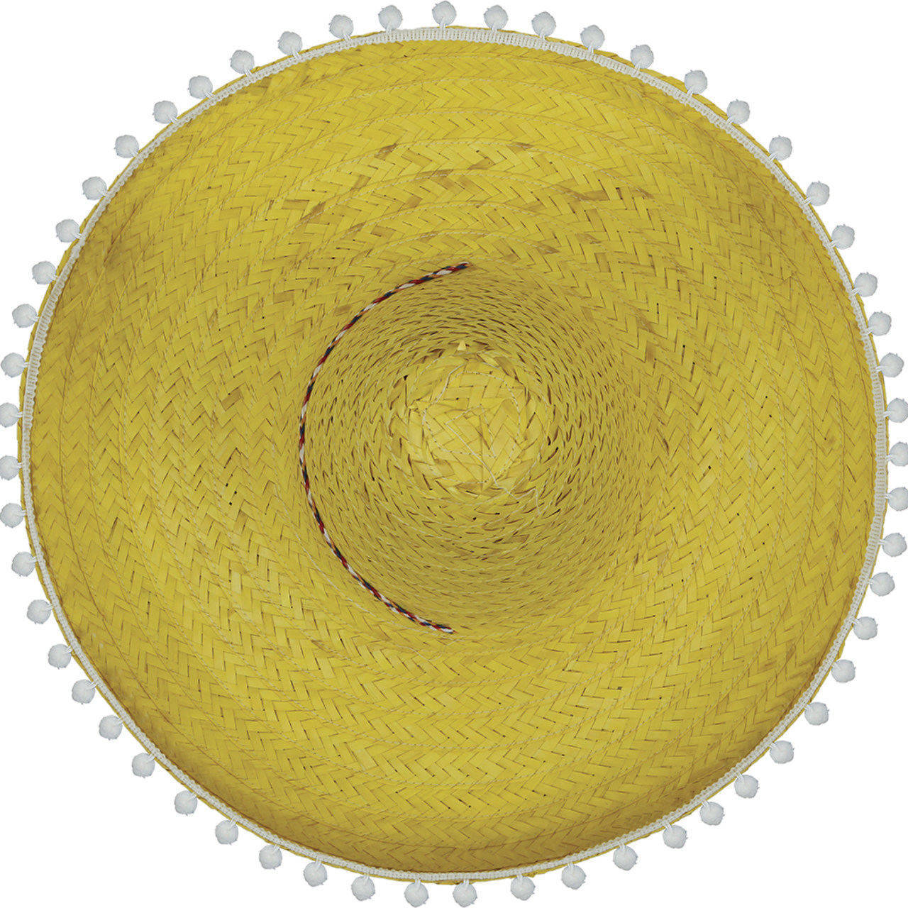 Cappello Messicano Giallo con Nappe