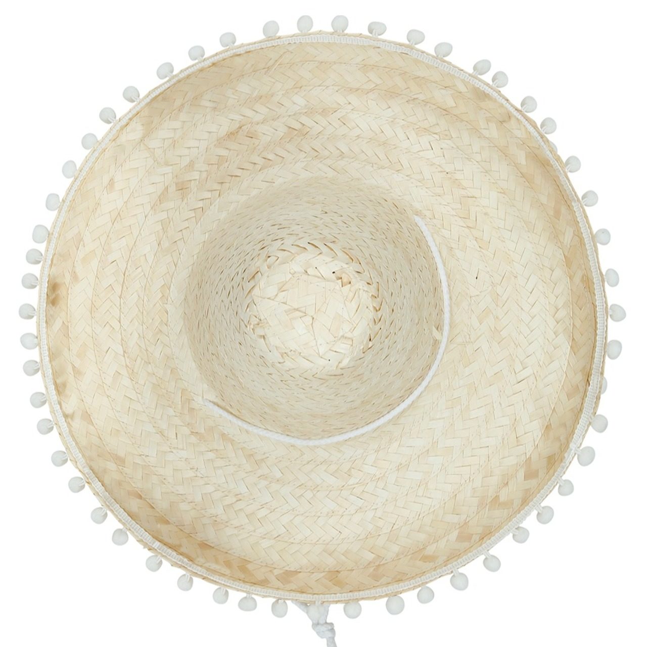 Cappello Messicano Nero con Nappine