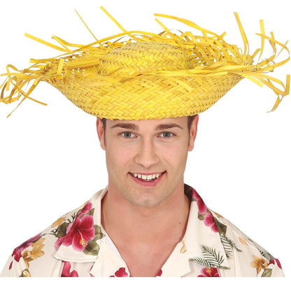 Cappello di paglia giallo