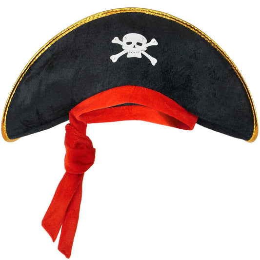 Cappello da Pirata con Teschio Eco