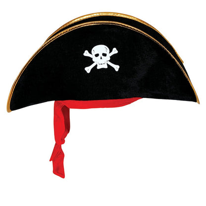 Classico cappello da pirata