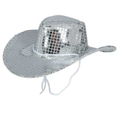 Cappello da Cowgirl Argentato
