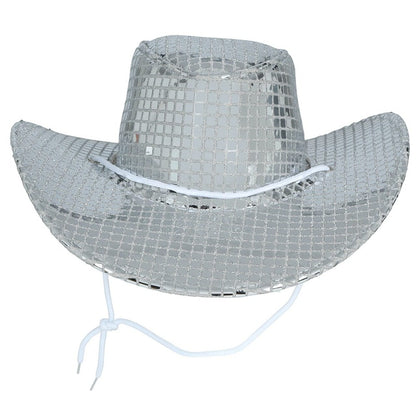 Cappello da Cowgirl Argentato