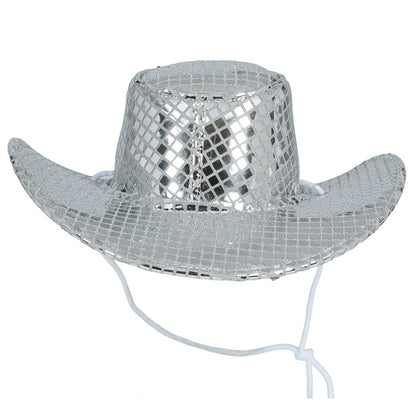 Cappello da Cowgirl Argentato