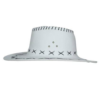 Cappello da cowboy bianco