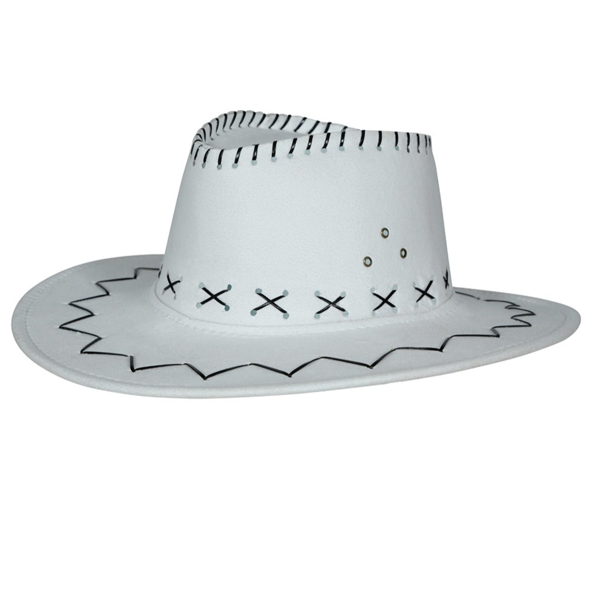 Cappello da cowboy bianco