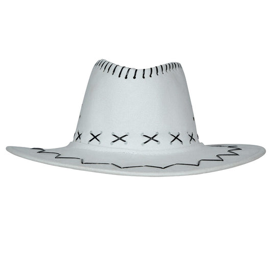 Cappello da cowboy bianco