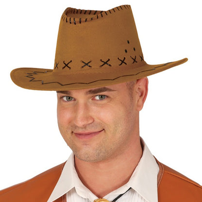 Cappello da cowboy marrone chiaro