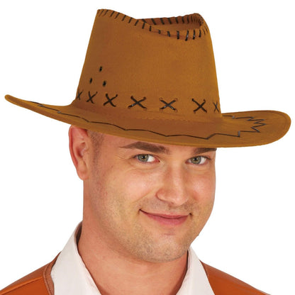 Cappello da cowboy marrone chiaro