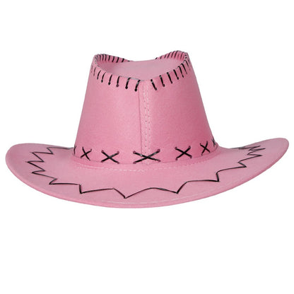Cappello da cowboy rosa