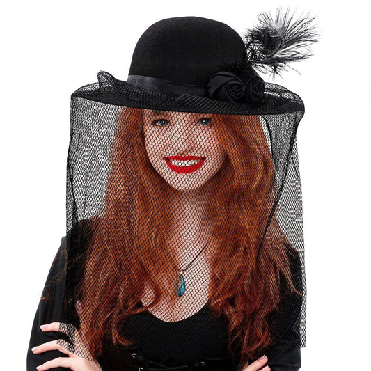 Cappello da vedova nera 