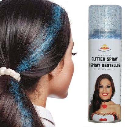 Spray per Capelli Glitter Blu