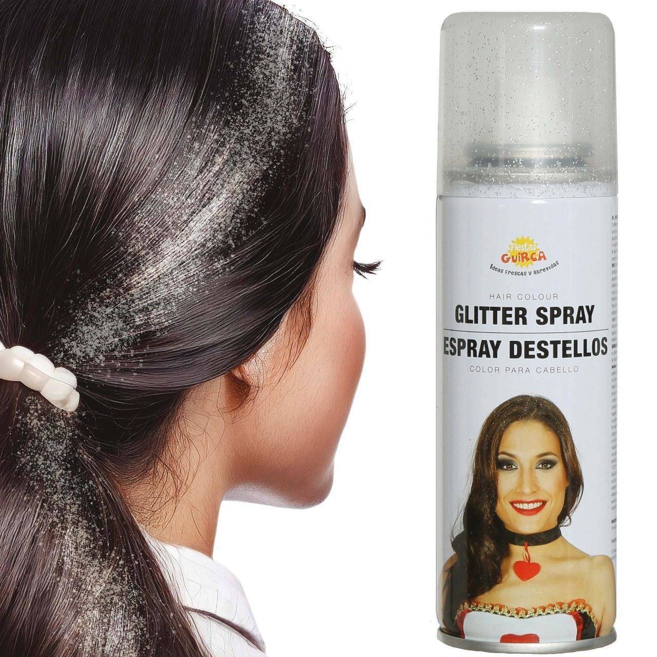 Spray per Capelli Glitter Argento