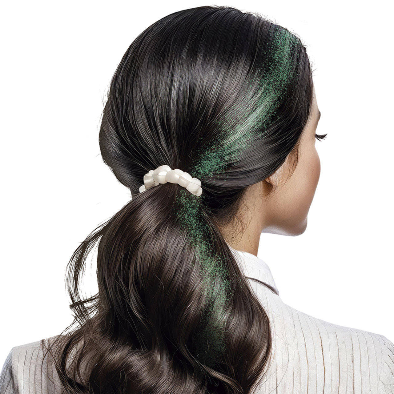 Spray per Capelli Glitter Verde
