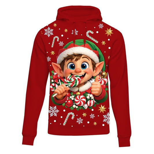 Felpa da Elfo di Natale da uomo