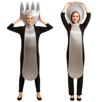 Costumi di coppia da Cucchiaio e Forchetta