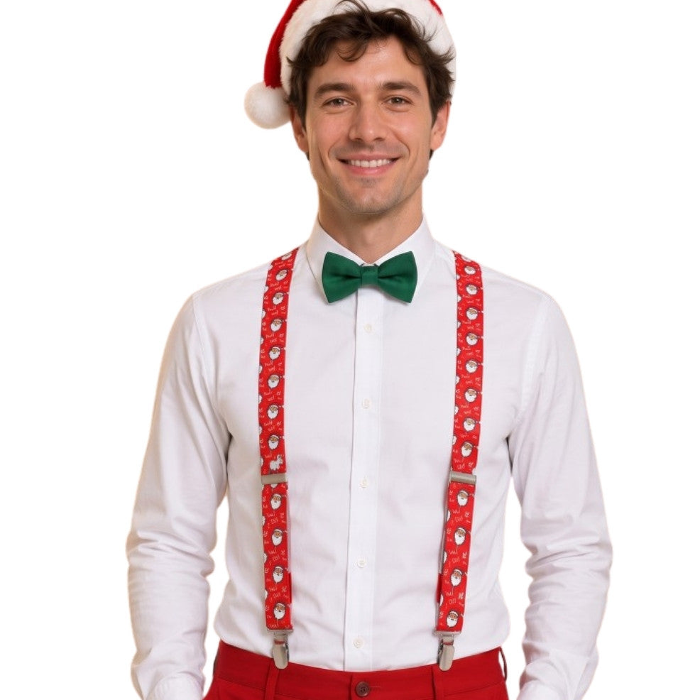 Bretelle di Natale Babbo Natale