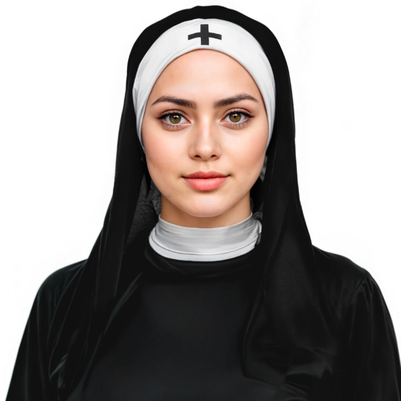 Copricapo da Suora con Croce