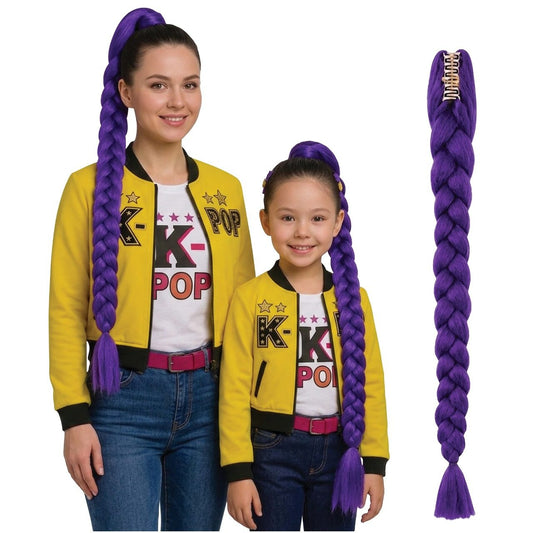 Treccia da Cantante K-Pop Lilla