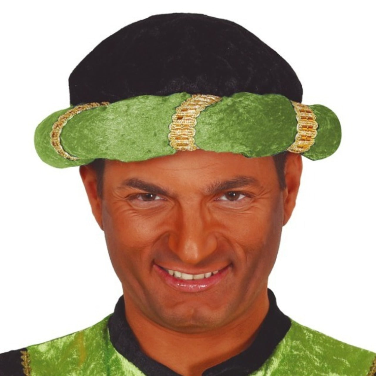 Turbante da Paggetto Verde Eco