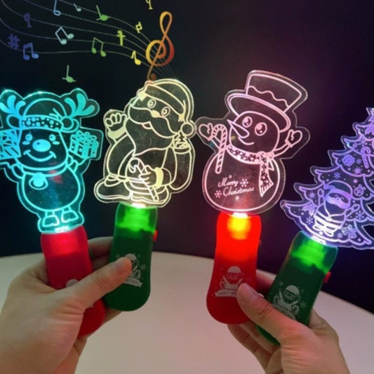 Bacchetta luminosa natalizia (modelli assortiti)