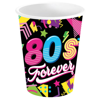 Bicchieri anni '80