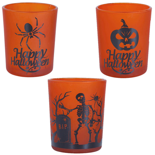 Bicchieri di Halloween Arancioni